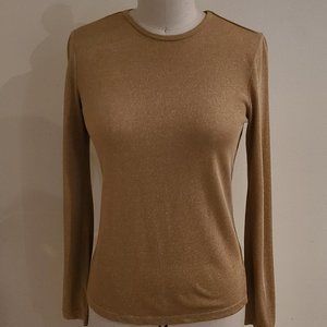 Lauren Gold Metallic Tee